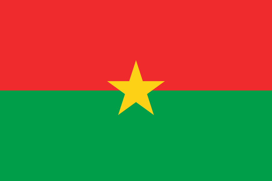 Drapeaux - Burkina Faso
