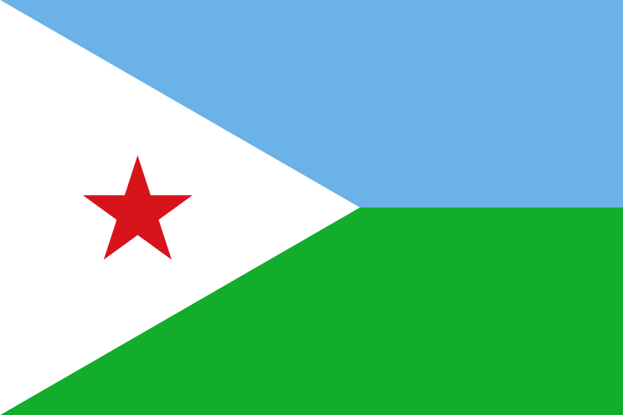 Drapeaux - Djibouti