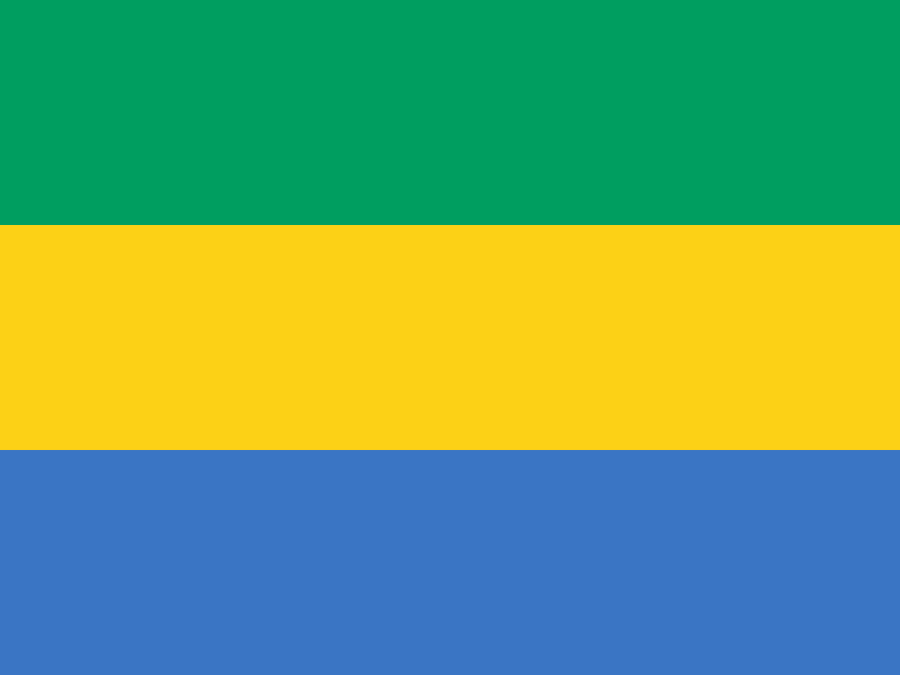 Drapeaux - Gabon