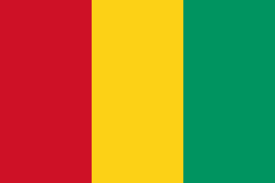 Drapeaux - Guinée