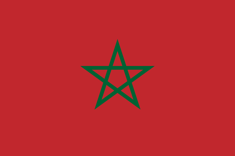 Drapeaux - Maroc