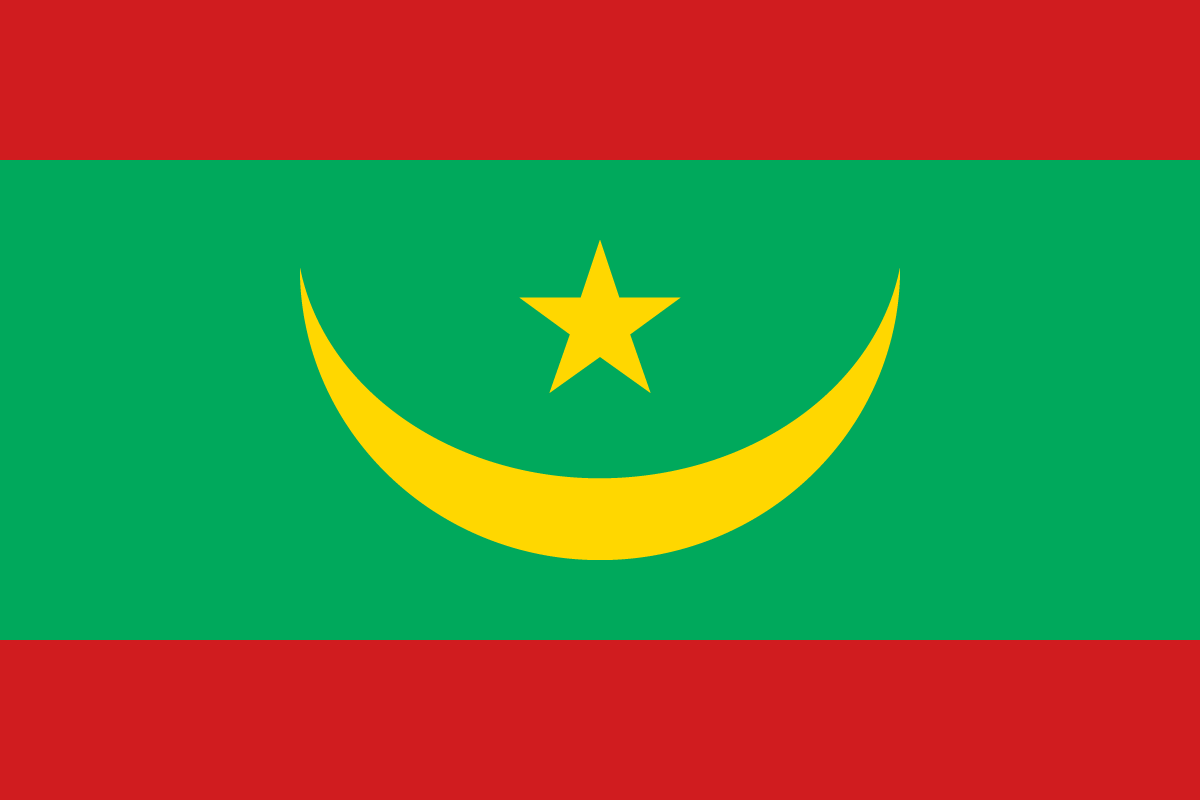 Drapeaux - Mauritanie