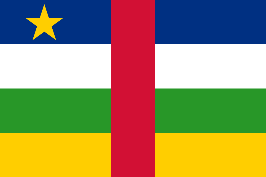 Drapeaux - République centrafricaine