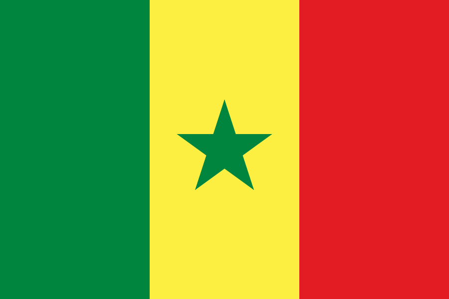 Drapeaux - Sénégal