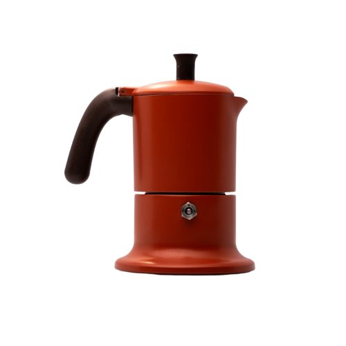 Angelina Cafetiere Gas Rouge